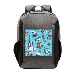 Independence Day Statue Of Liberty Vector Backpack