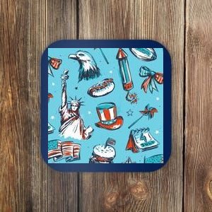 Independence Day Statue Of Liberty Coaster