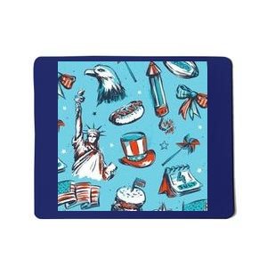 Independence Day Statue Of Liberty Mousepad