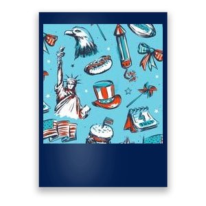 Independence Day Statue Of Liberty Poster