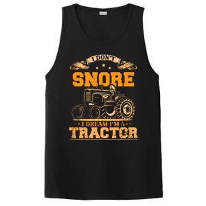 I DonT Snore I Dream IM A Tractor Funny Tractor Gift PosiCharge Competitor Tank