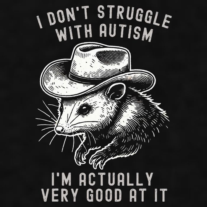 I DonT Struggle With Autism I Am Actually Very Good At It Ladies PosiCharge Tri-Blend Wicking Tank