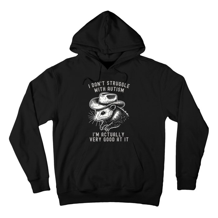 I DonT Struggle With Autism I Am Actually Very Good At It Hoodie