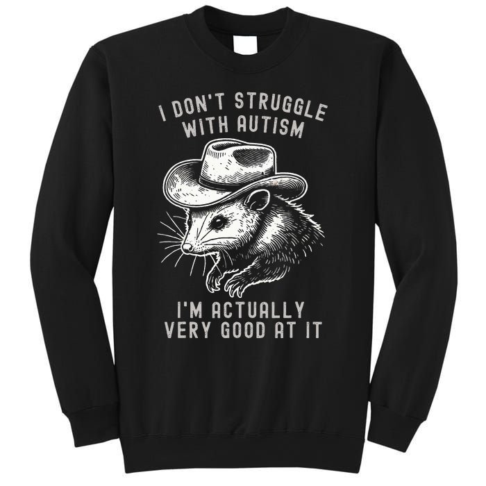 I DonT Struggle With Autism I Am Actually Very Good At It Sweatshirt