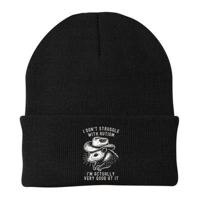 I DonT Struggle With Autism I Am Actually Very Good At It Beanie