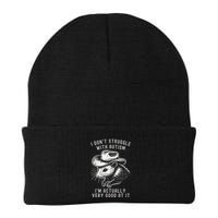 I DonT Struggle With Autism I Am Actually Very Good At It Beanie