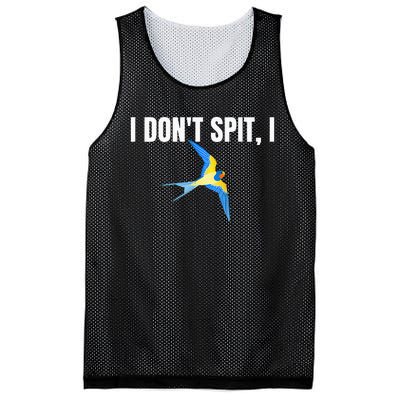 I Dont Spit I Swallow Funny Bird Watching Party BBQ Party Mesh Reversible Basketball Jersey Tank