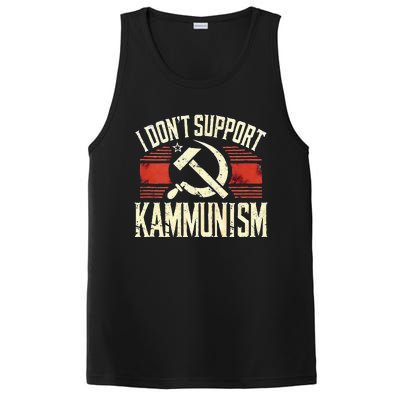 I DonT Support Kammunism Anti Democrat PosiCharge Competitor Tank