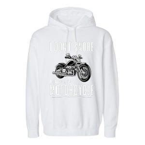 I DonT Snore I Dream IM A Motorcycle Garment-Dyed Fleece Hoodie