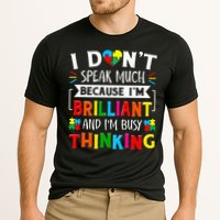 I Dont Speak Much Brilliant Autism Autistic Cooling Performance Crew T-Shirt