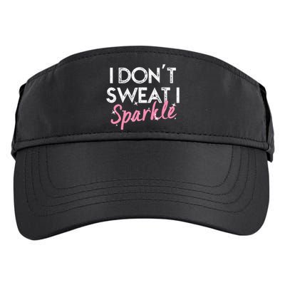 I Dont Sweat I S.P.A.R.K.L.E Adult Drive Performance Visor