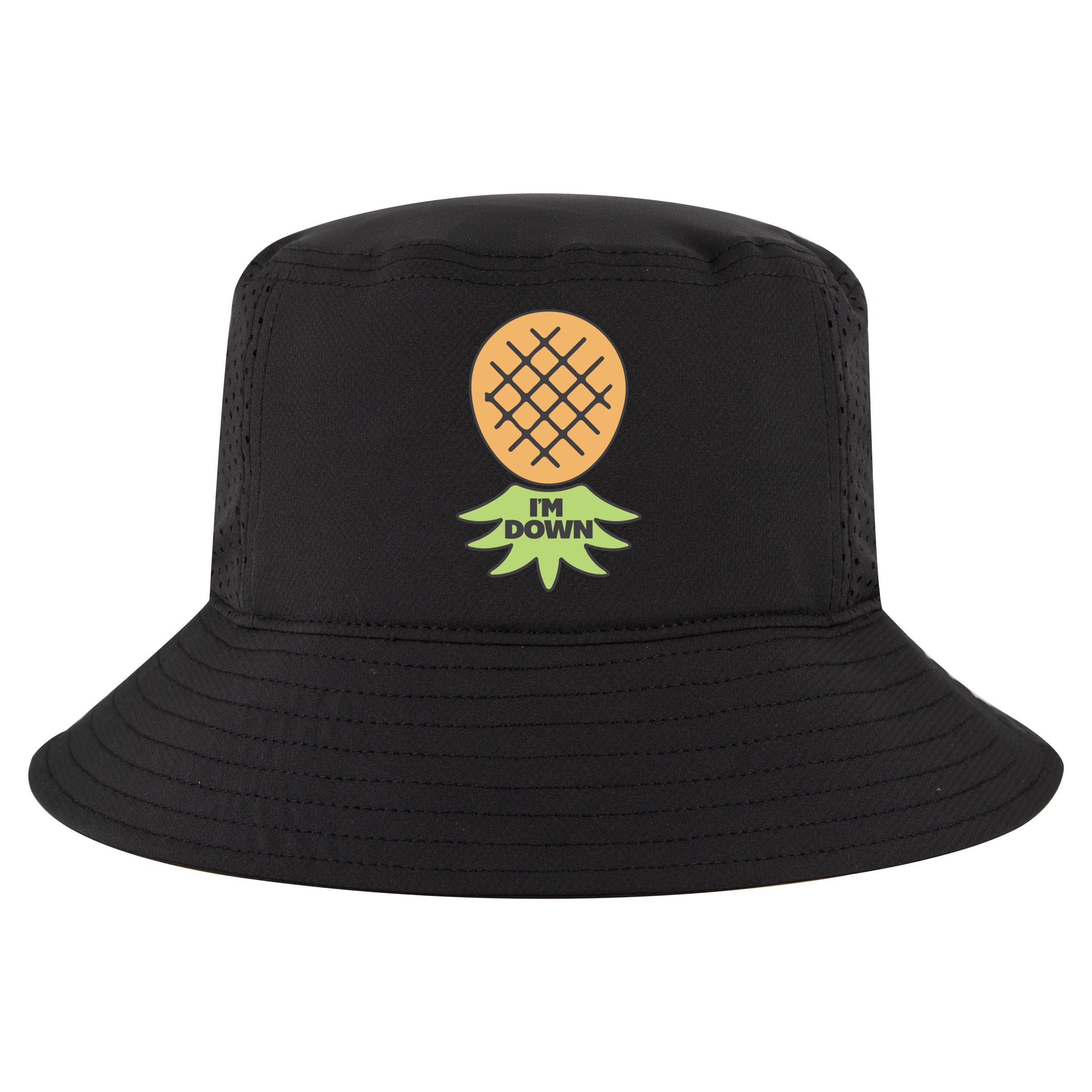 I'm Down Swinger Upside Down Pineapple Gift Cool Comfort Performance Bucket Hat