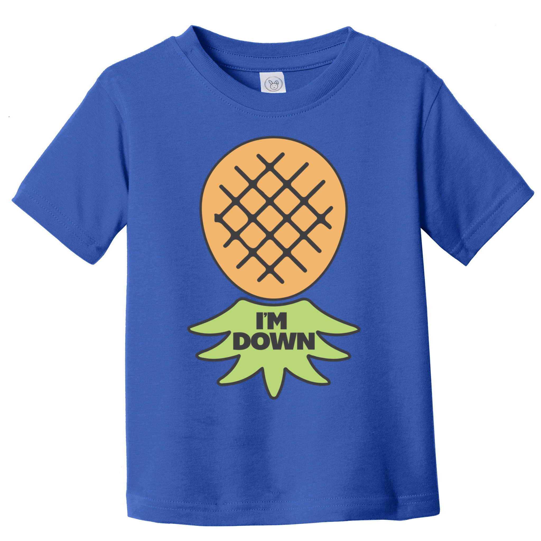 I'm Down Swinger Upside Down Pineapple Gift Toddler T-Shirt