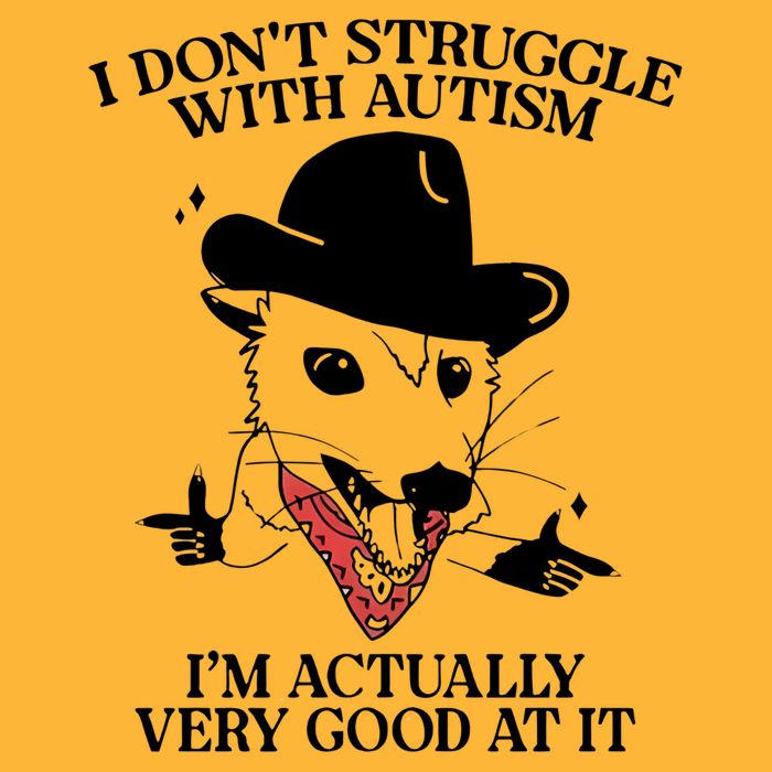 I Don’T Struggle With Autism I’M Actually Very Good At It Pom Pom 12in Knit Beanie
