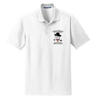 I Don’T Struggle With Autism I’M Actually Very Good At It Dry Zone Grid Polo