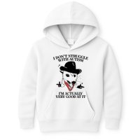 I Don’T Struggle With Autism I’M Actually Very Good At It Kids Hoodie