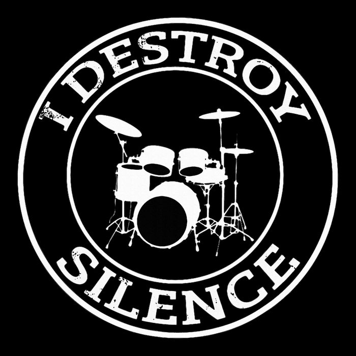 I Destroy Silence Drums Drum Set Drummer Gift Impact Tech Backpack