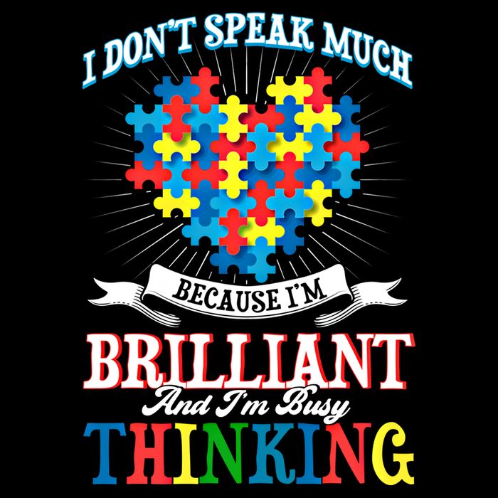 I DonT Speak Much Because IM Brilliant I DonT Speak Much Gift Cooling Performance Long Sleeve Crew