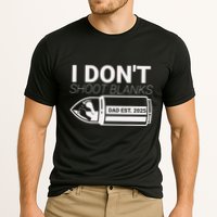 I DonT Shoot Blanks Dad Est 2025 Pregnancy Expecting Father Cooling Performance Crew T-Shirt