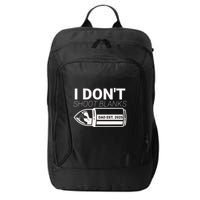 I DonT Shoot Blanks Dad Est 2025 Pregnancy Expecting Father City Backpack