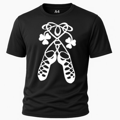 Irish Dance Soft Shoes Ghillies Lucky Feis Gift Performance Shirt