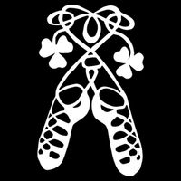 Irish Dance Soft Shoes Ghillies Lucky Feis Gift Backpack