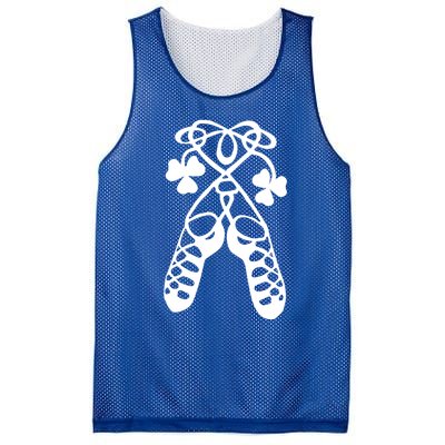 Irish Dance Soft Shoes Ghillies Lucky Feis Gift Mesh Reversible Basketball Jersey Tank