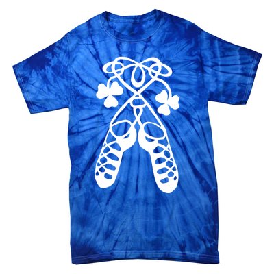 Irish Dance Soft Shoes Ghillies Lucky Feis Gift Tie-Dye T-Shirt