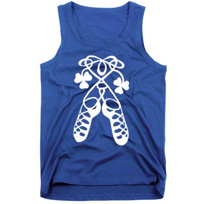 Irish Dance Soft Shoes Ghillies Lucky Feis Gift Tank Top