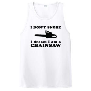 I Don't Snore I Dream I Am A Chainsaw Lumberjack PosiCharge Competitor Tank