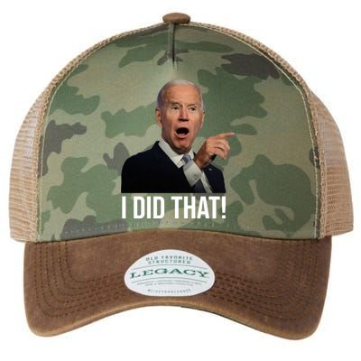 I Did That Funny Joe Biden Legacy Tie Dye Trucker Hat