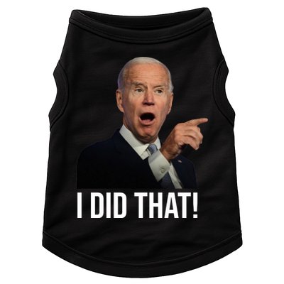 I Did That Funny Joe Biden Doggie Tank