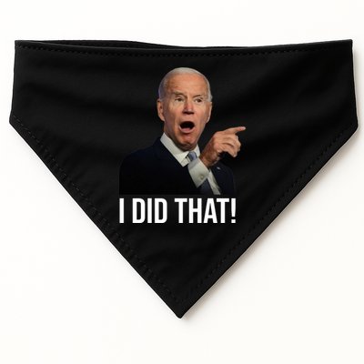I Did That Funny Joe Biden USA-Made Doggie Bandana