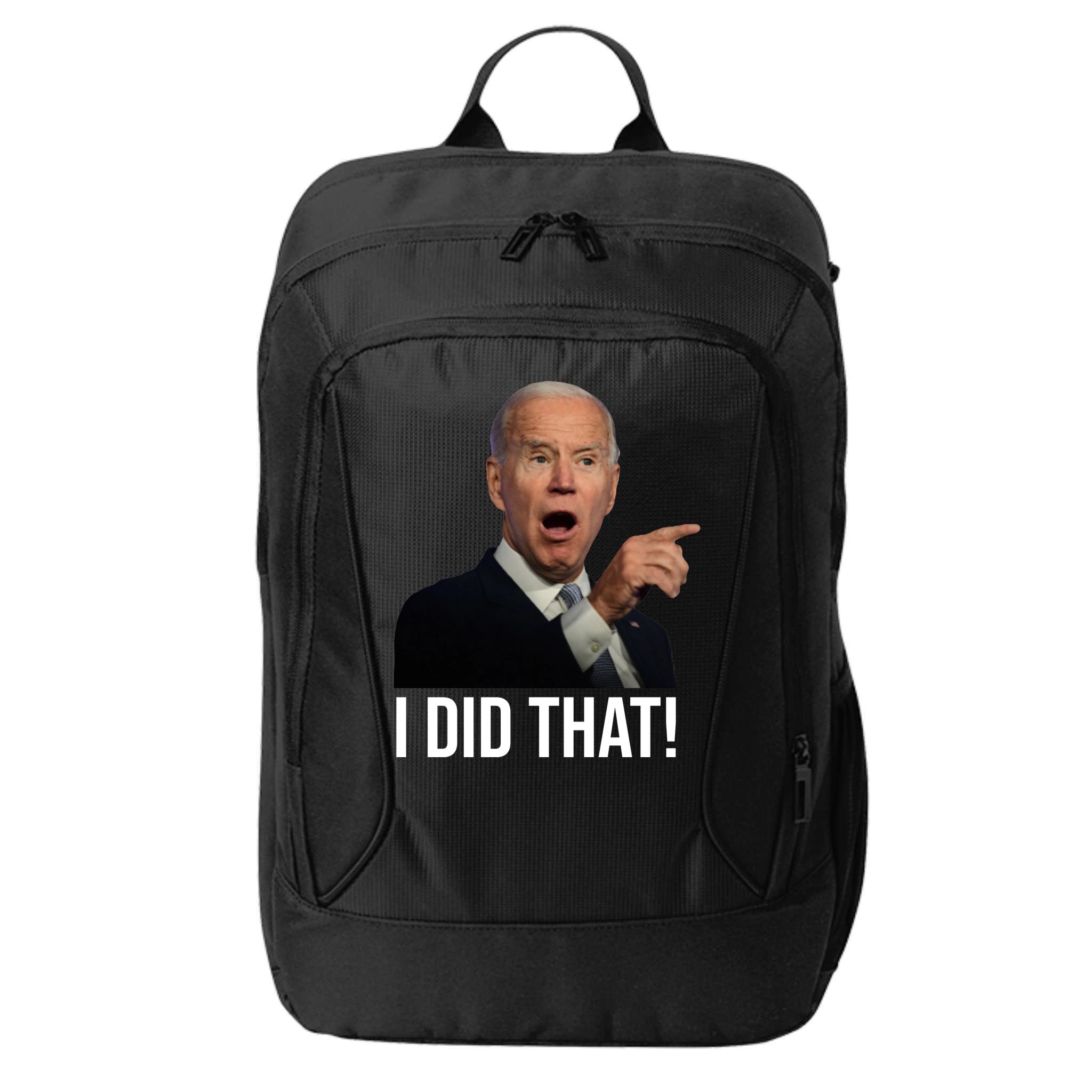 I Did That Funny Joe Biden City Backpack