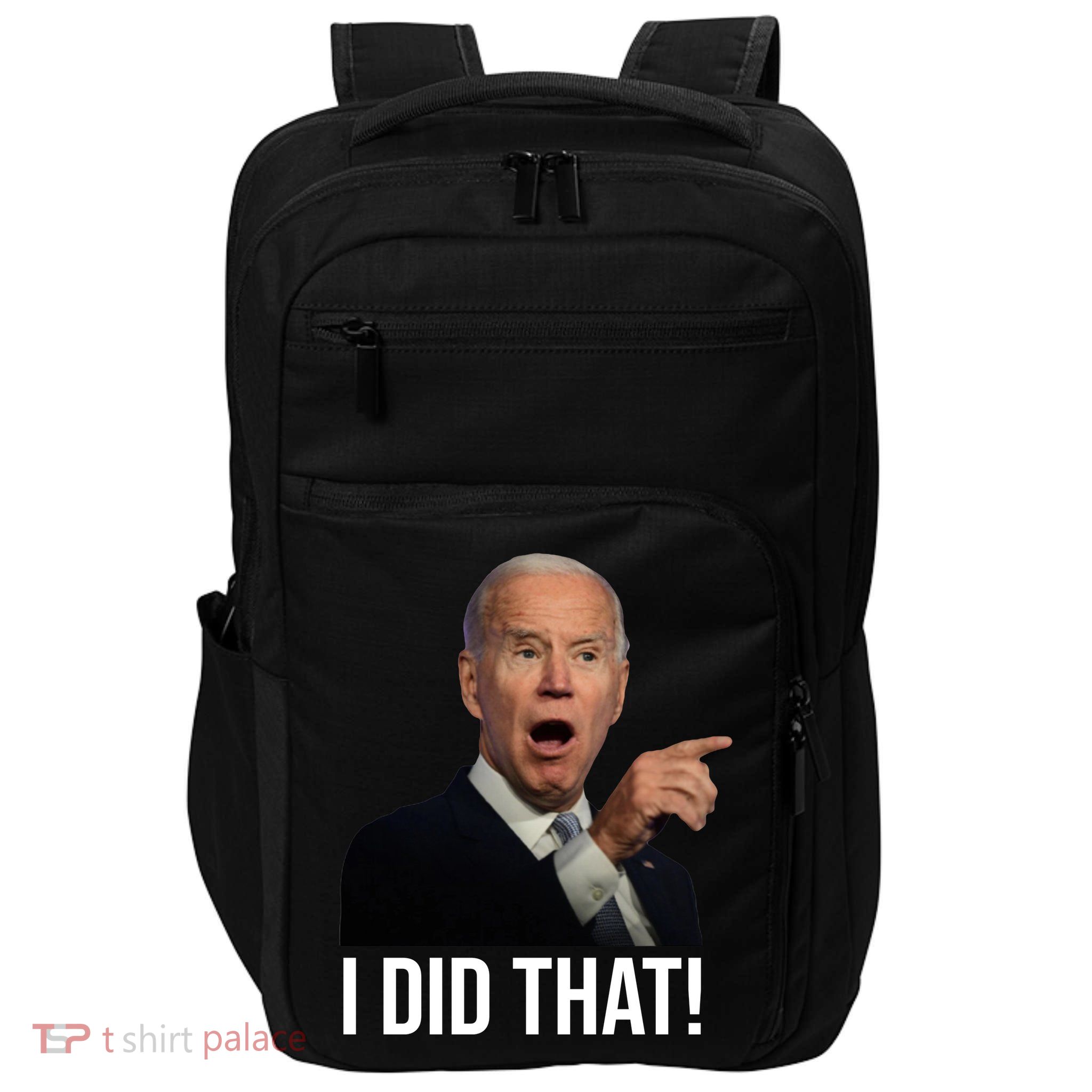 I Did That Funny Joe Biden Impact Tech Backpack