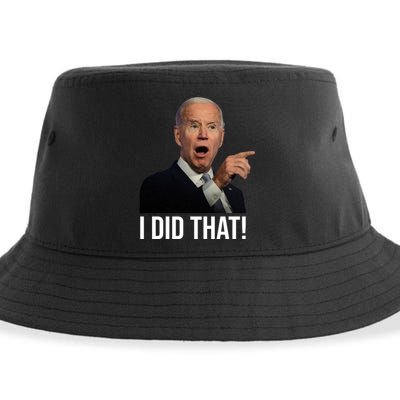 I Did That Funny Joe Biden Sustainable Bucket Hat