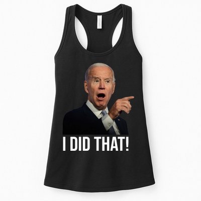 I Did That Funny Joe Biden Womens Tank Top