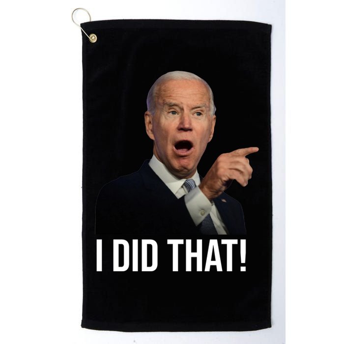 I Did That Funny Joe Biden Golf Towel