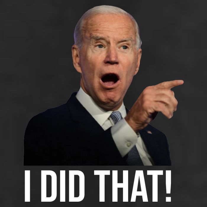 I Did That Funny Joe Biden Golf Towel
