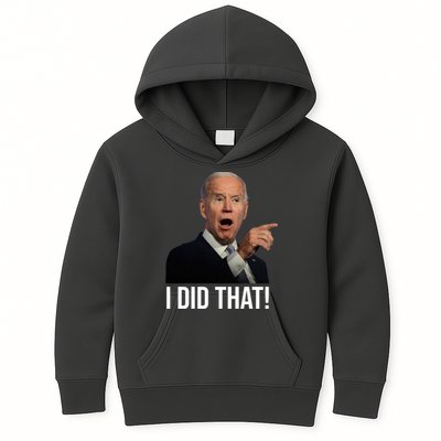 I Did That Funny Joe Biden Kids Hoodie