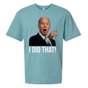 I Did That Funny Joe Biden Sueded Cloud Jersey T-Shirt