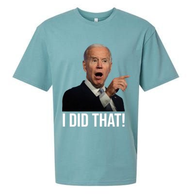 I Did That Funny Joe Biden Sueded Cloud Jersey T-Shirt