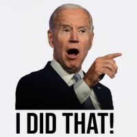 I Did That Funny Joe Biden Garment-Dyed Sweatshirt
