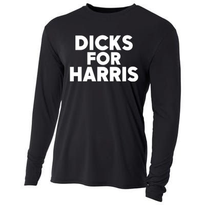 Il Donaldo Trumpo Dicks For Harris Cooling Performance Long Sleeve Crew