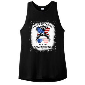 I Don T Coparent With The Government Ladies PosiCharge Tri-Blend Wicking Tank