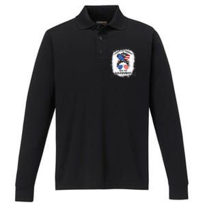 I Don T Coparent With The Government Performance Long Sleeve Polo