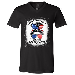 I Don T Coparent With The Government V-Neck T-Shirt