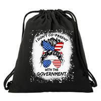 I Don T Coparent With The Government Drawstring Bag