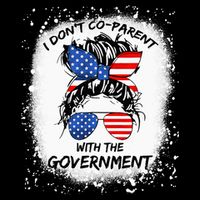 I Don T Coparent With The Government Drawstring Bag