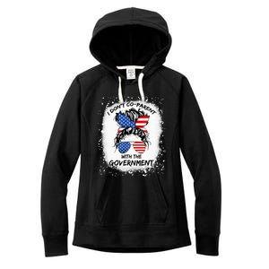 I Don T Coparent With The Government Women's Fleece Hoodie